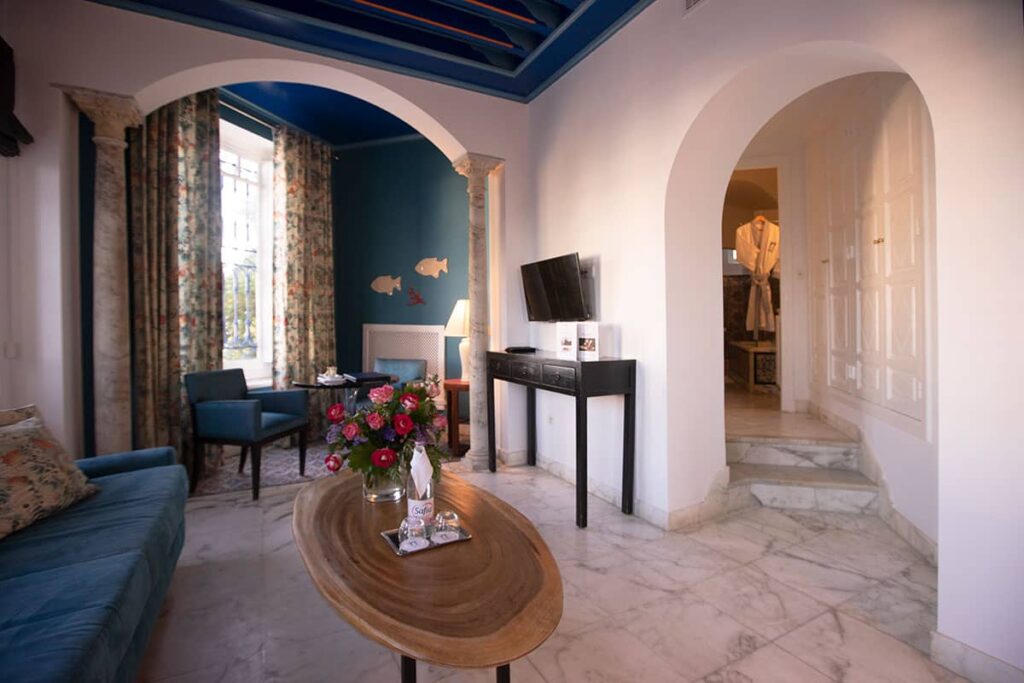 Suite Deluxe vue Mer la Villa Bleue Sidi Bou Saîd