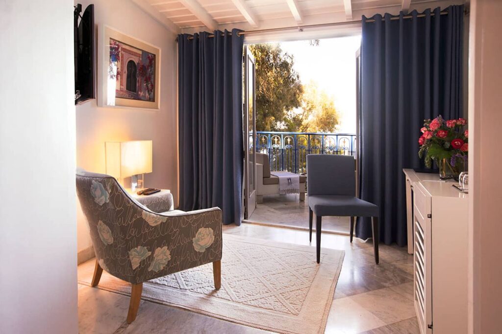 Suite Deluxe vue Mer la Villa Bleue Sidi Bou Saîd