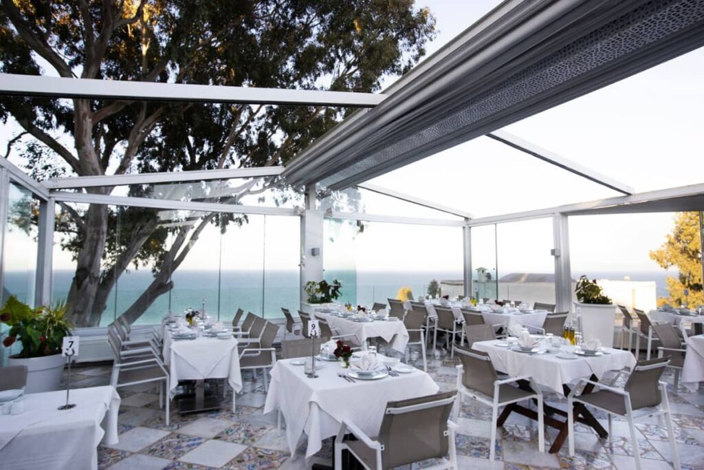 Terrasse la Villa Bleue Sidi Bou Saïd