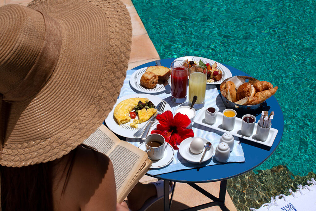 Petit-déjeuner La Villa Bleue Sidi Bou Said